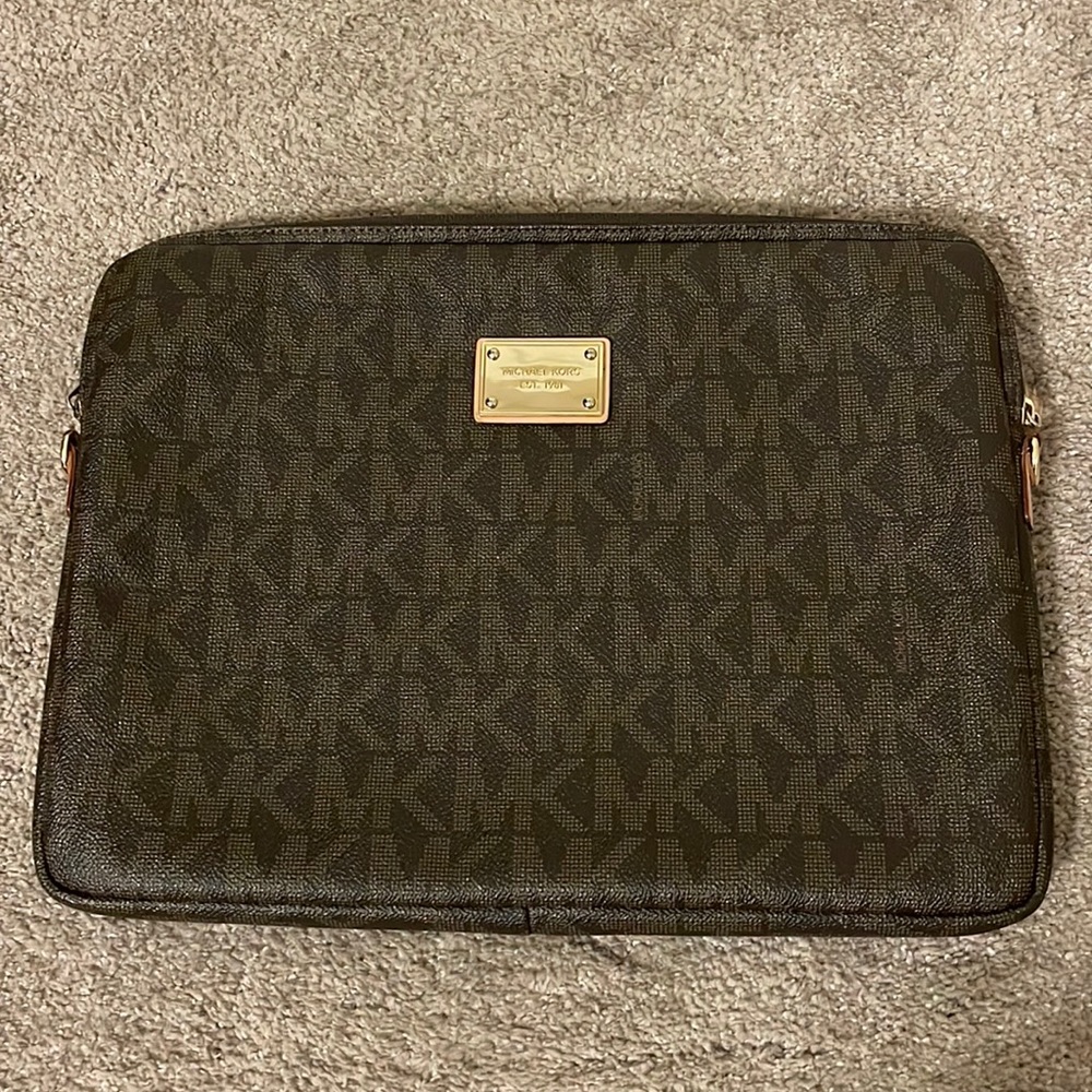 Michael Kors 13” zippered laptop sleeve